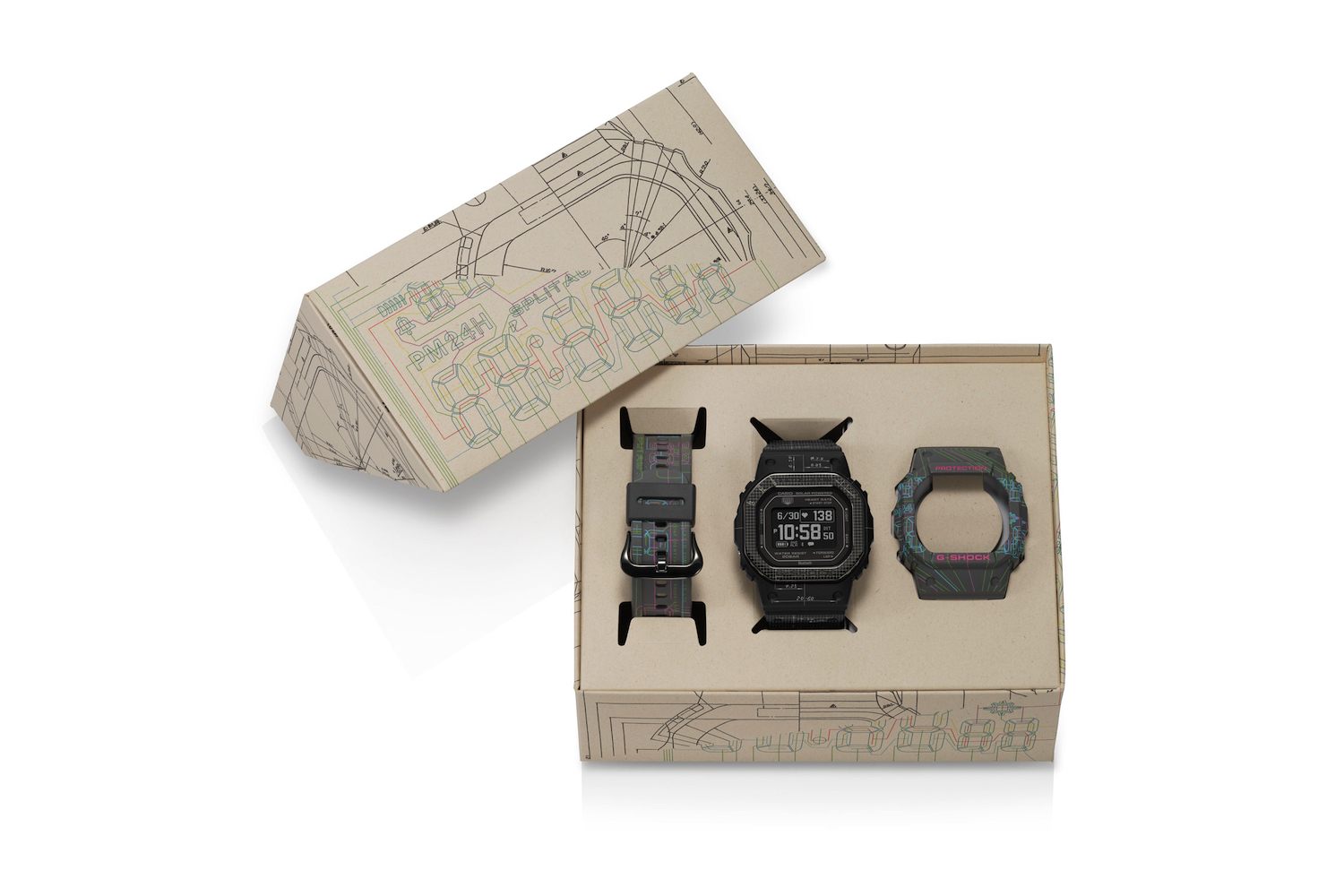 The box for the special Casio G-Shock DW-H5600.