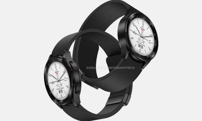 Leaked renders of the Samsung Galaxy Watch 6 Classic.