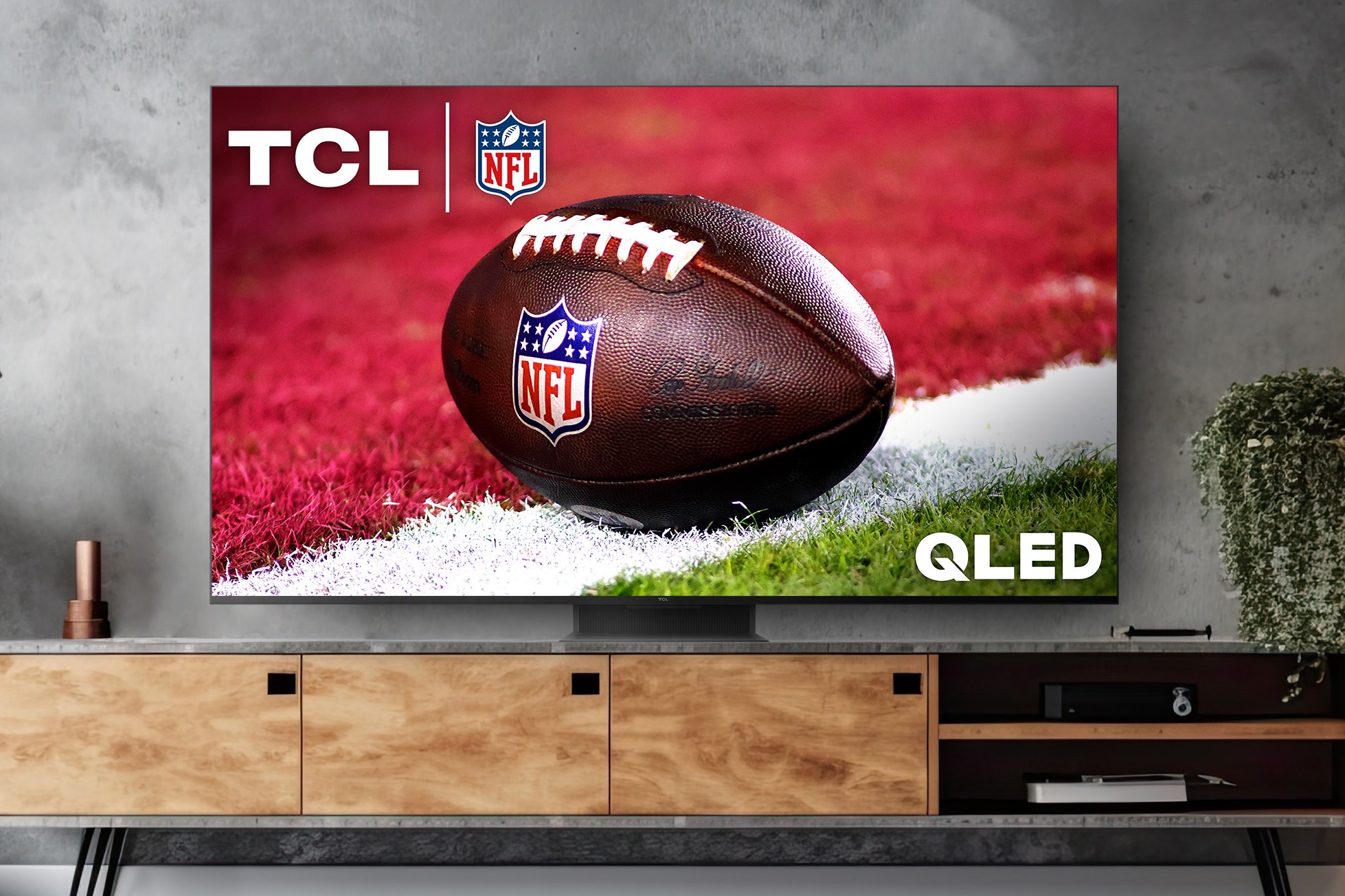 TCL Q Class QM8 mini-LED 4K TV.