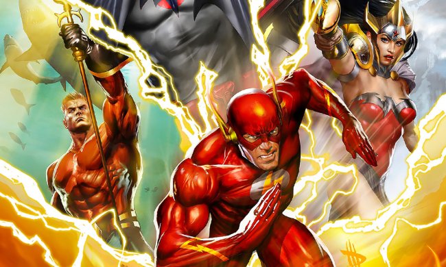 The Flash in promo art for the Flashpoint Paradox.