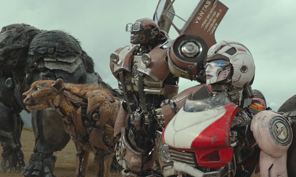 The Maximals in Transformers: Rise of the Beasts from Paramount Pictures