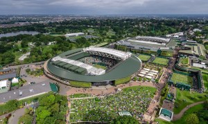 The grounds of the Wimbledon Tennis Championships.