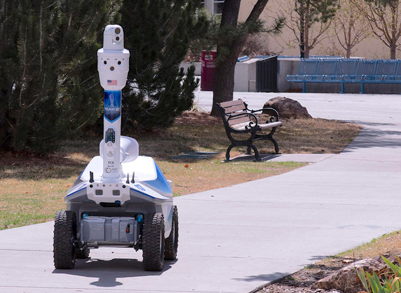 Team 1st Technologies' security robot.