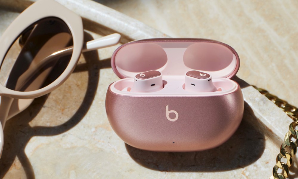 Beats Studio Buds+ in new Cosmic Pink.