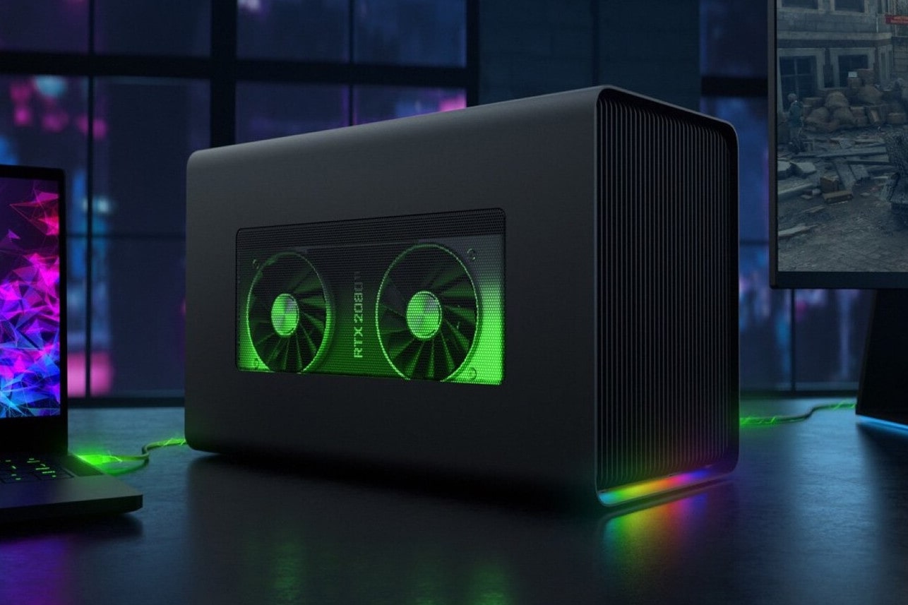 intel thunderbolt 5 external gpus razer core x chroma