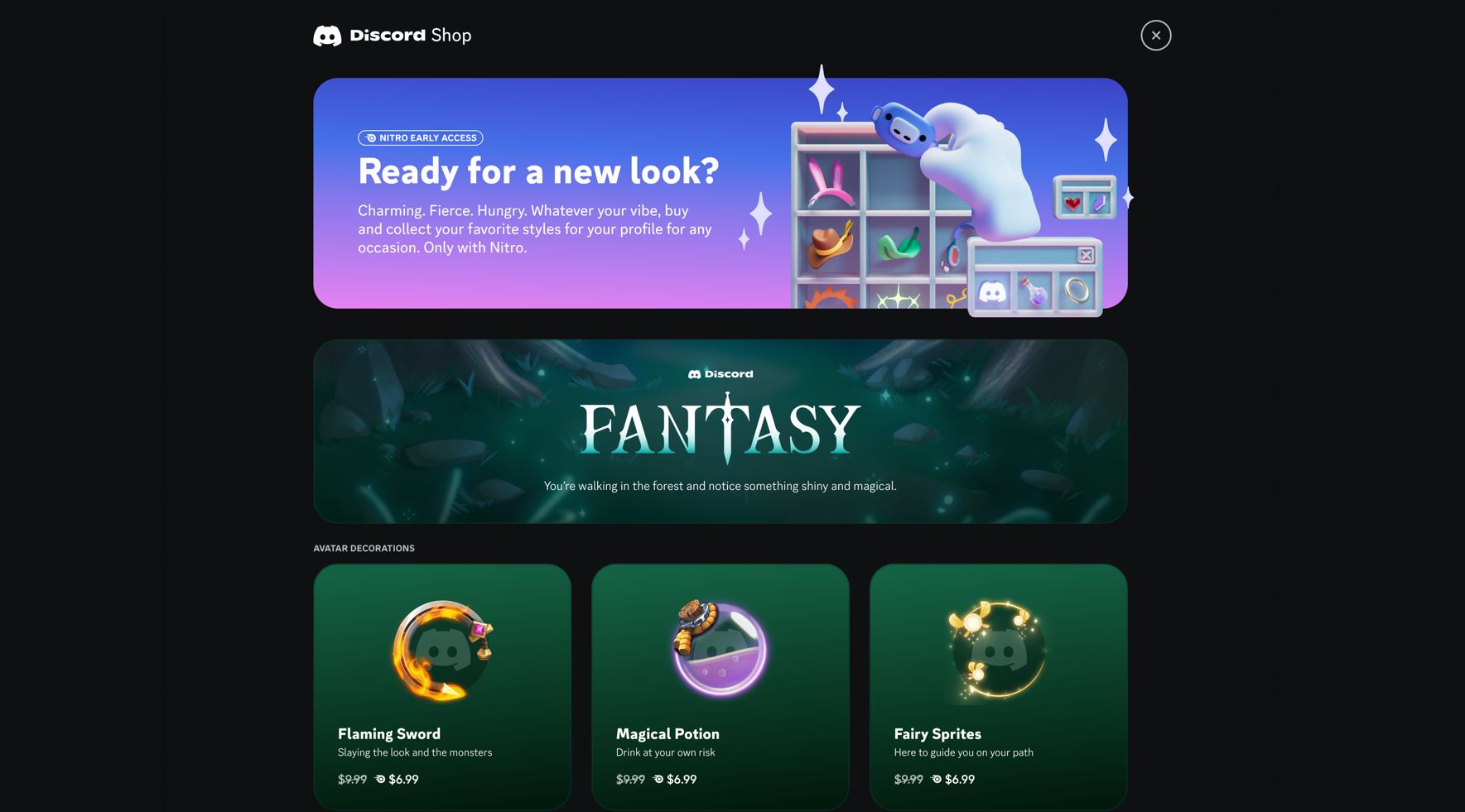 discord fall 2023 updates monetization shop