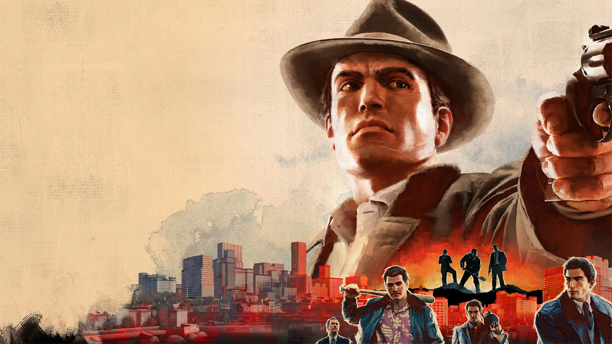 The promo art for Mafia 2 Definitive Edition.