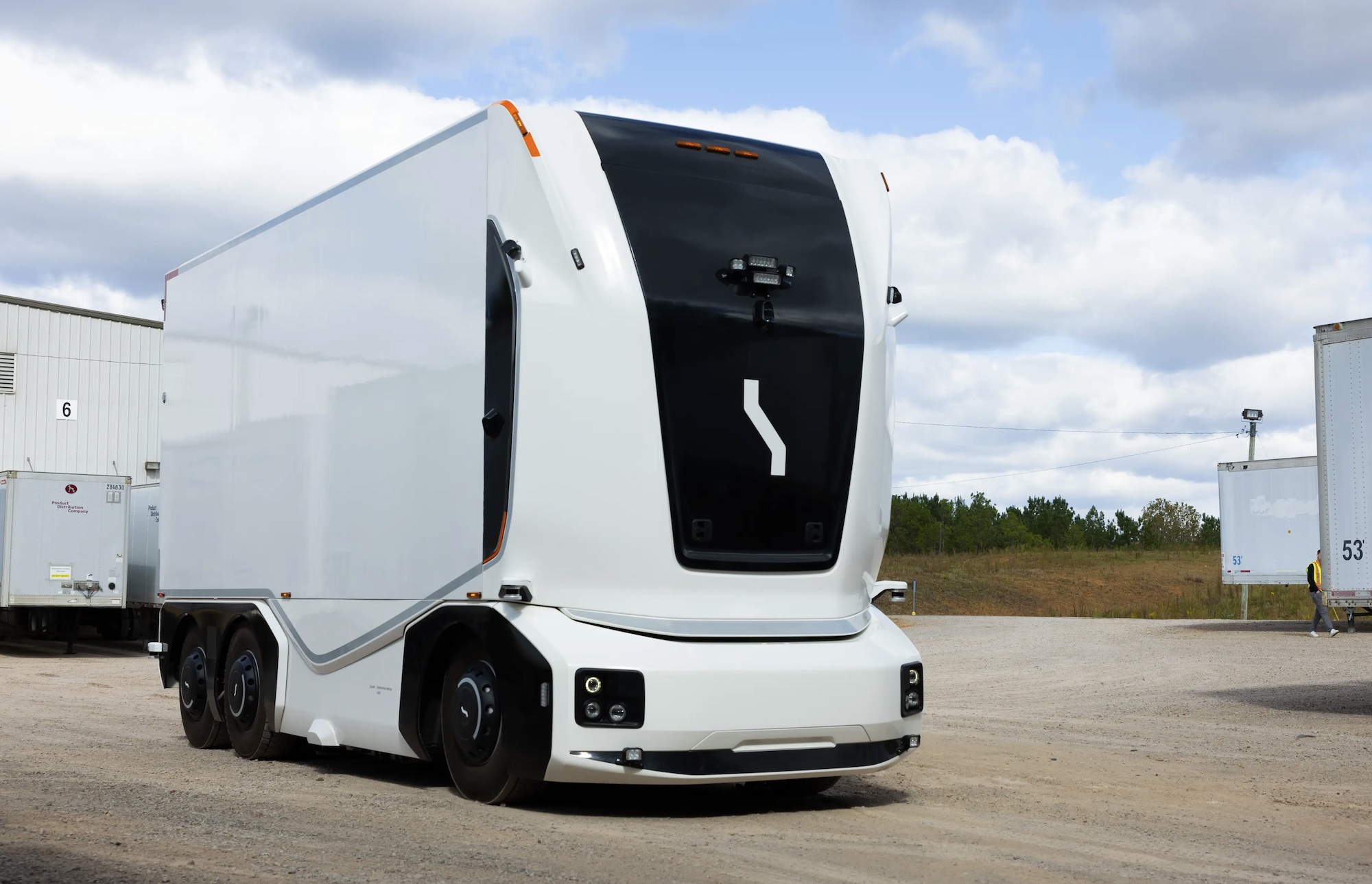 Einride's autonomous truck.