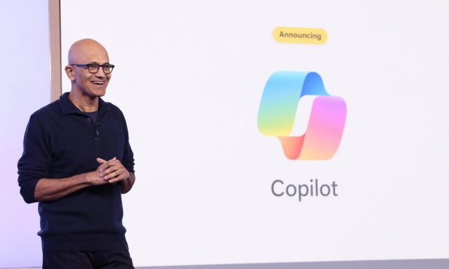 Microsoft CEO Satya Nadella announces updates to the company's Copilot artificial intelligence (AI) tool.