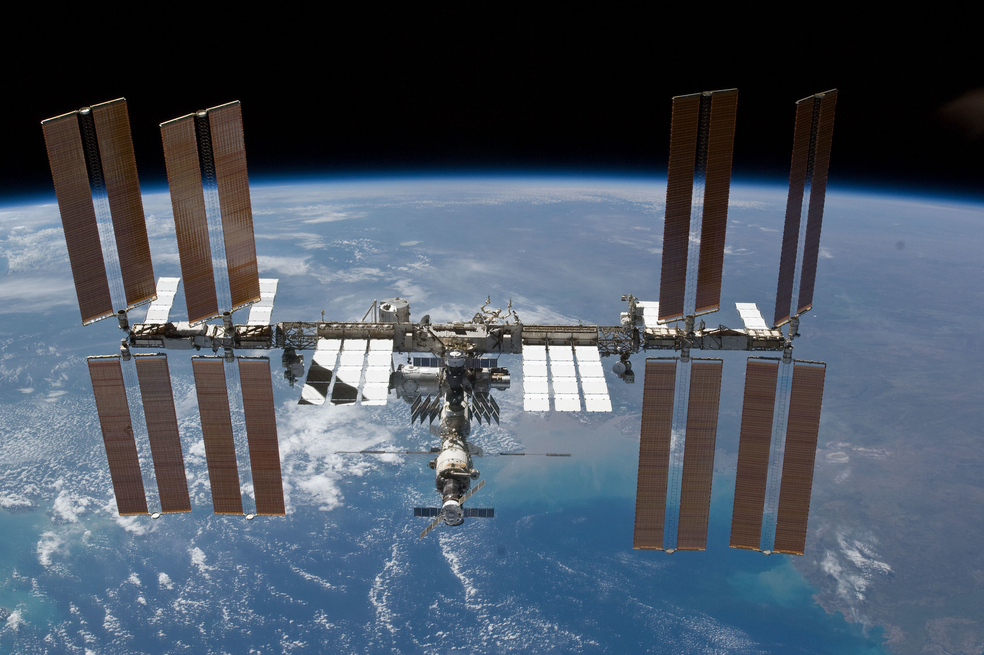 The International Space Station.