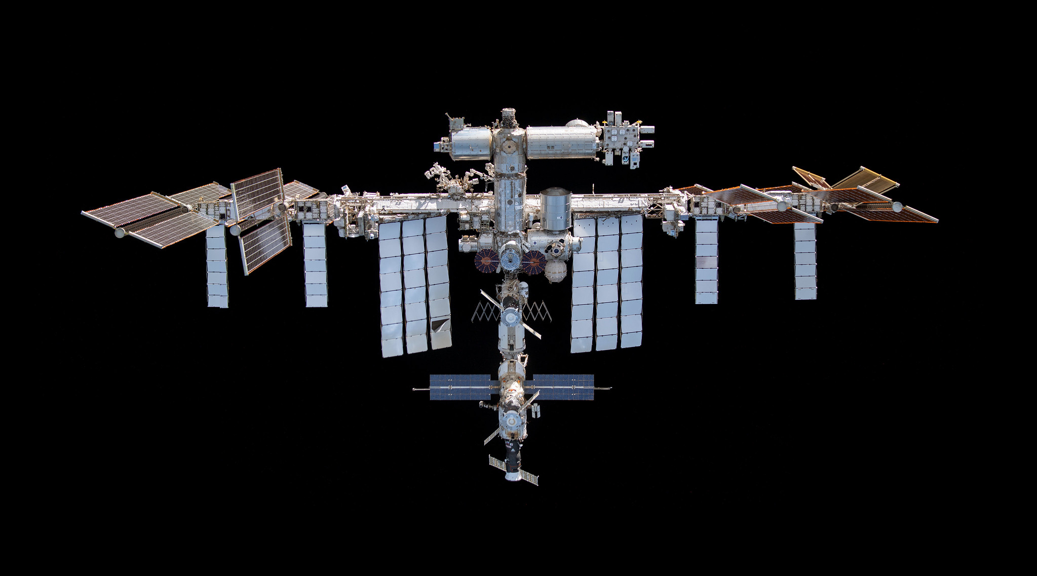 The International Space Station.