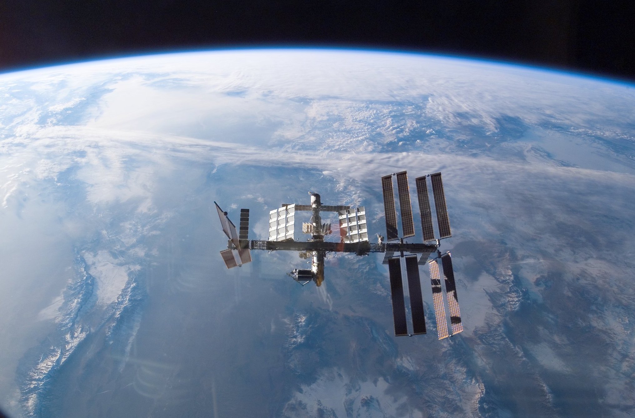 The International Space Station.