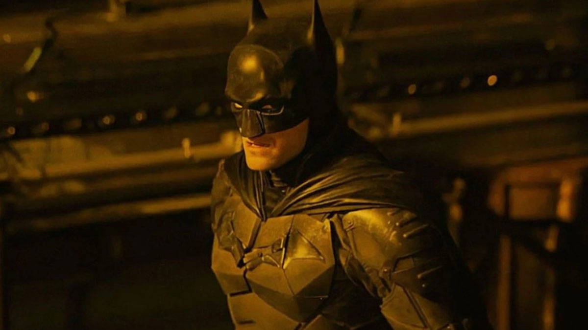 Robert Pattinson in The Batman.