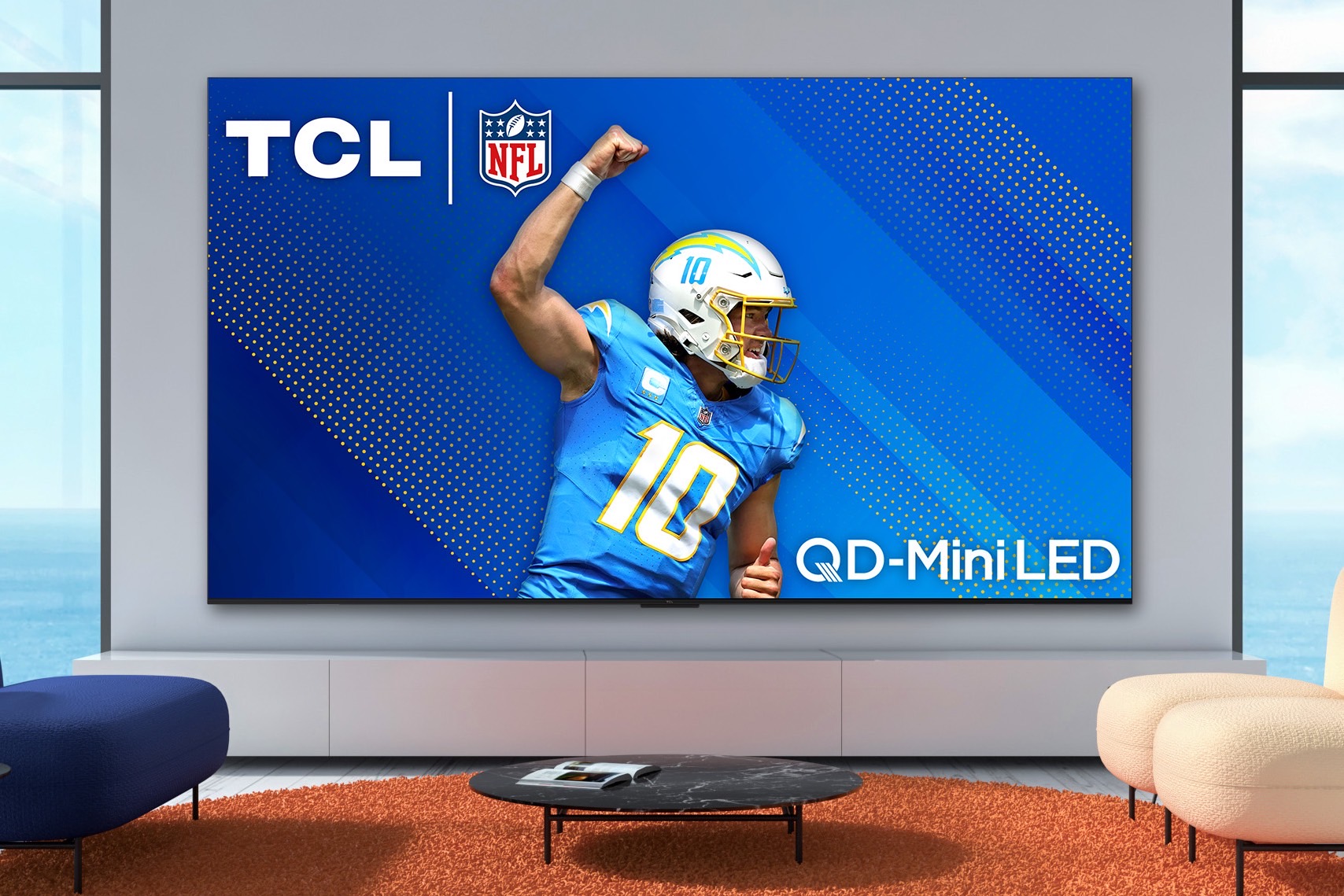 TCL 2024 QM8 98-inch QLED mini-LED TV.