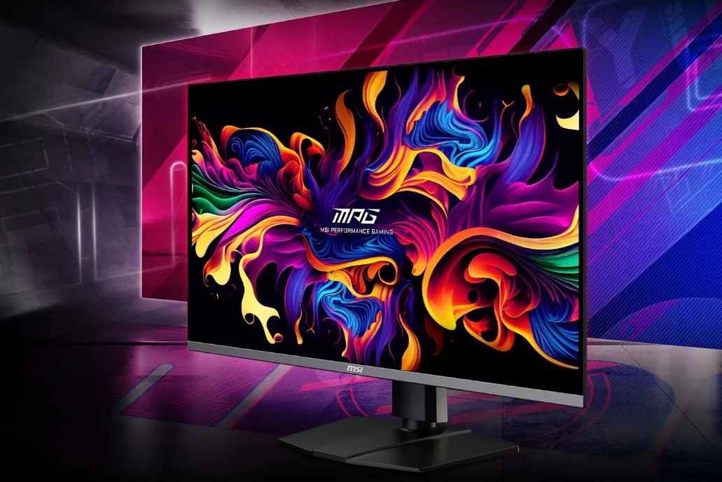 The MSI MPG 321URX gaming monitor.