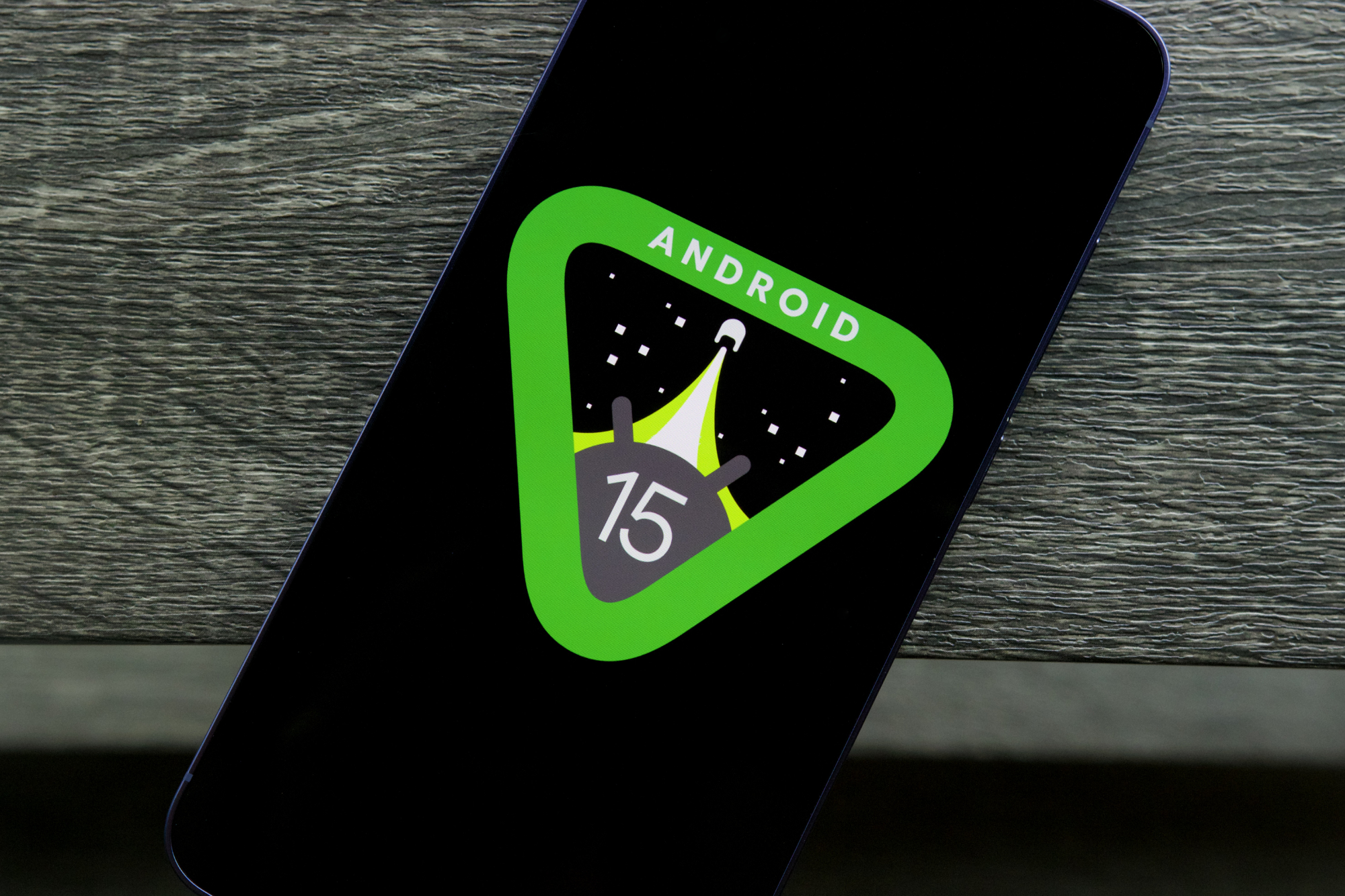 google just announced android 15 everything thats new logo on phone 2