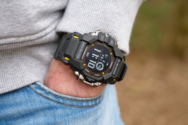 A person wearing the Casio G-Shock GPR-H1000 Rangeman.