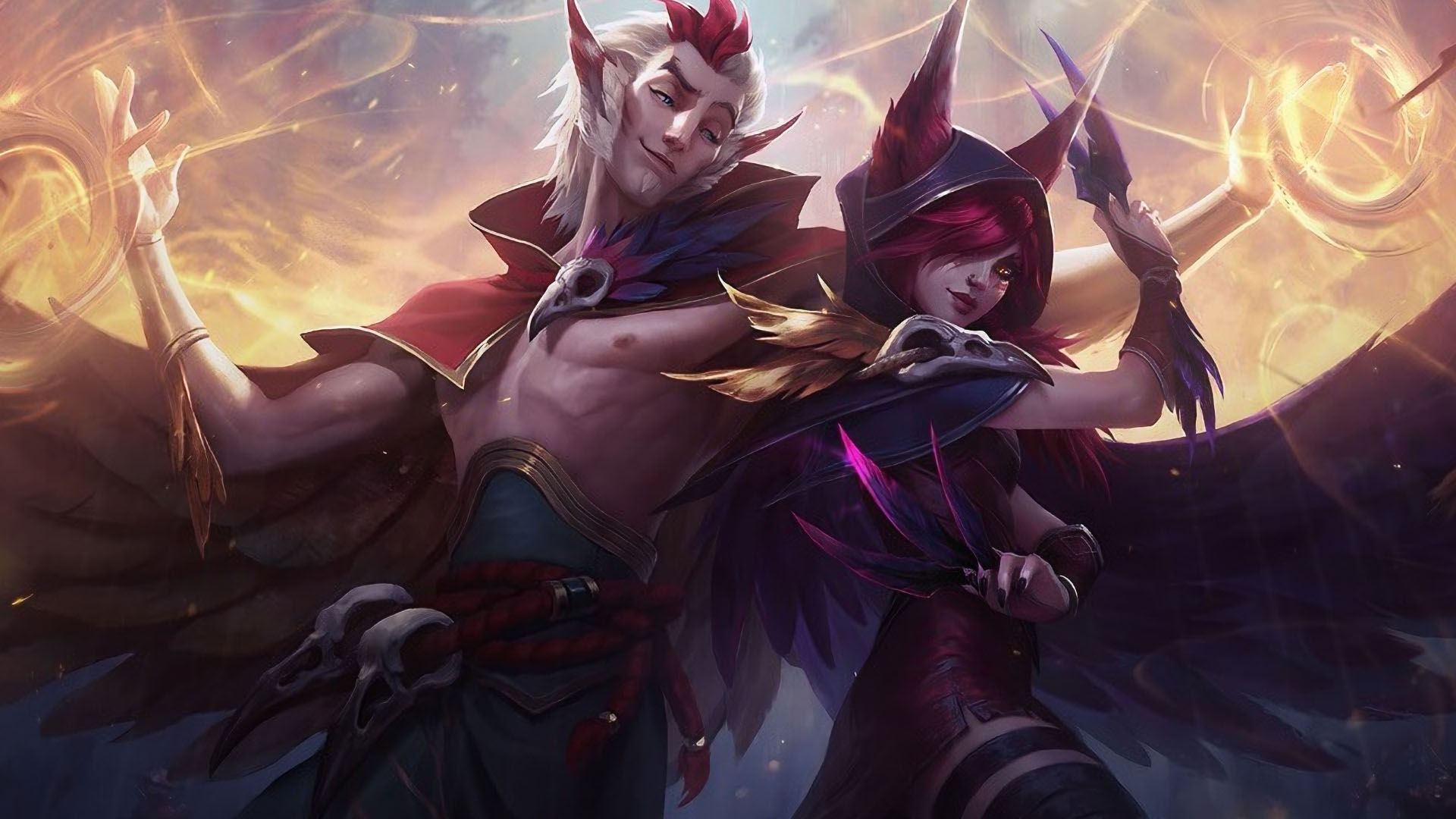 rakan and xayah