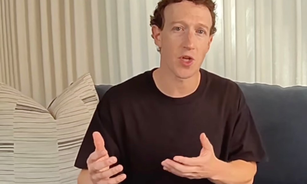 Mark Zuckerberg discussing the Quest 3 and Vision Pro.