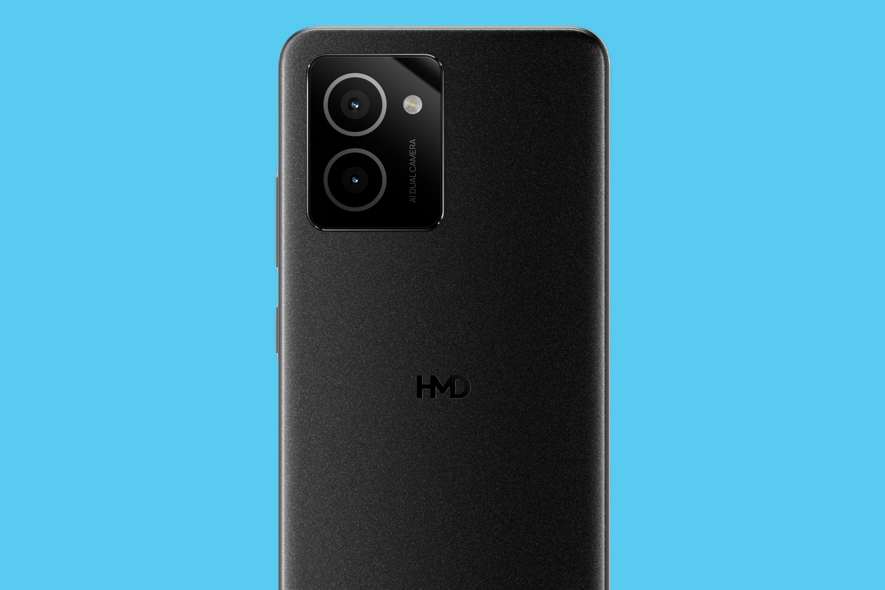 Rear shell of HMD Vibe smartphone.