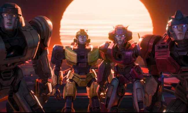 The main heroes in Transformers One.