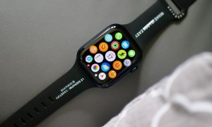 Apps on the Apple Watch Series 9's screen.