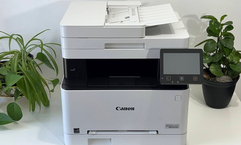 Canon's imageClass MF654cdw is a large, sturdy printer.