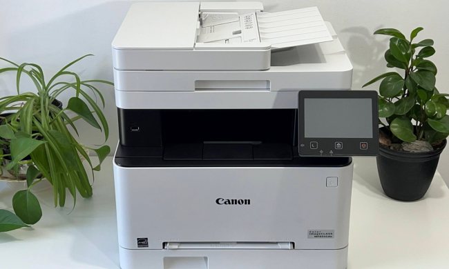 Canon's imageClass MF654cdw is a large, sturdy printer.