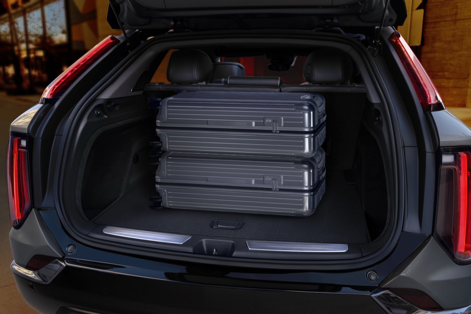 2025 Cadillac Optiq cargo area.