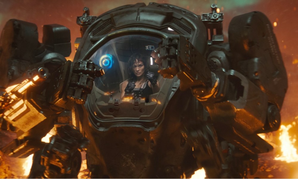 A woman pilots a robot in Atlas.