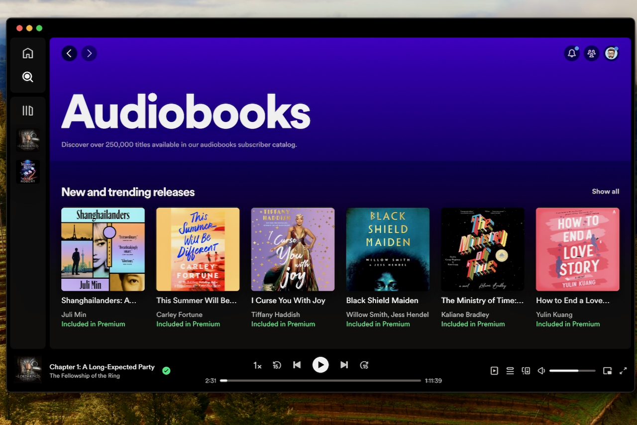 how to buy and listen audiobooks spotify audioboooks desktop home 02