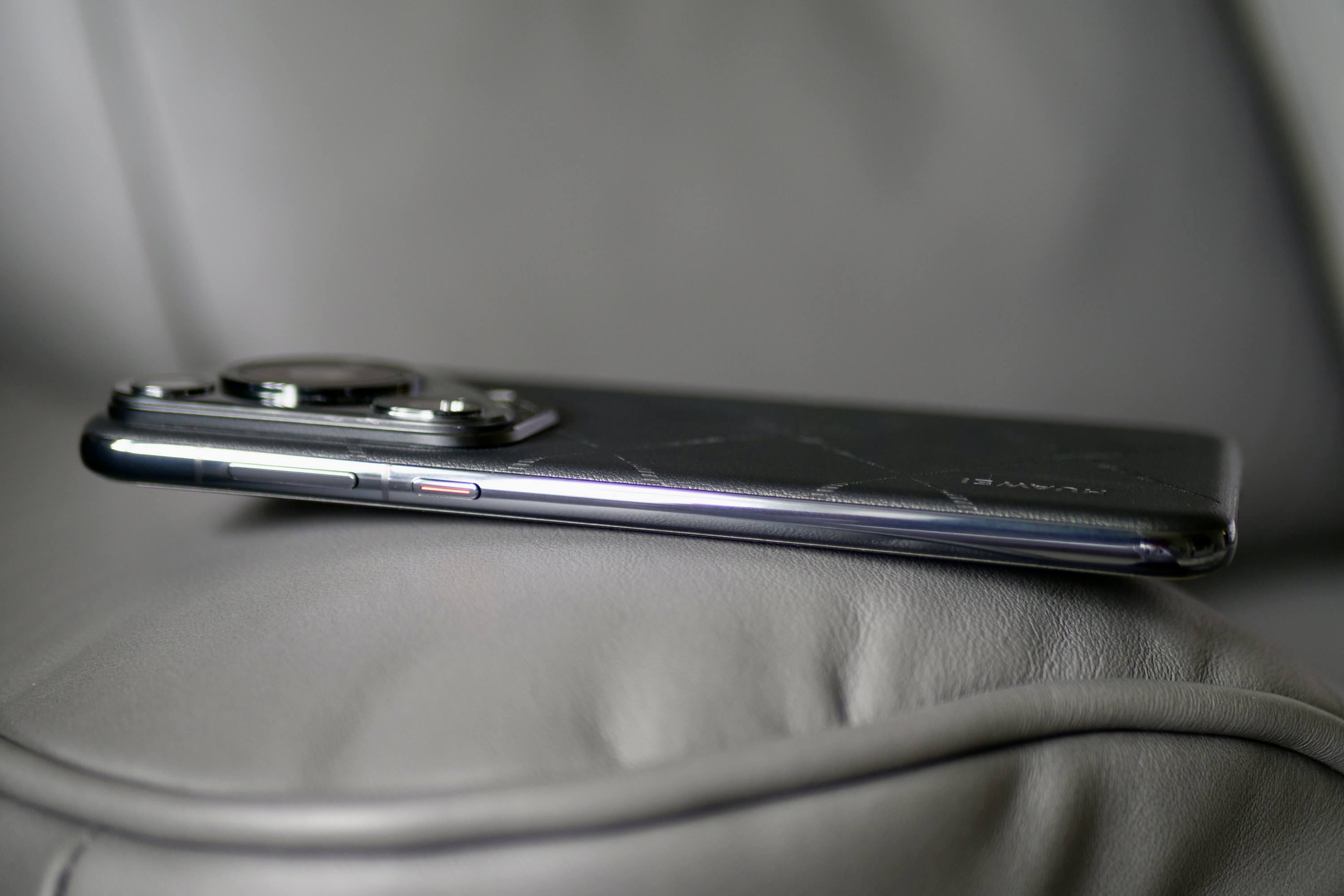 The side of the Huawei Pura 70 Ultra.