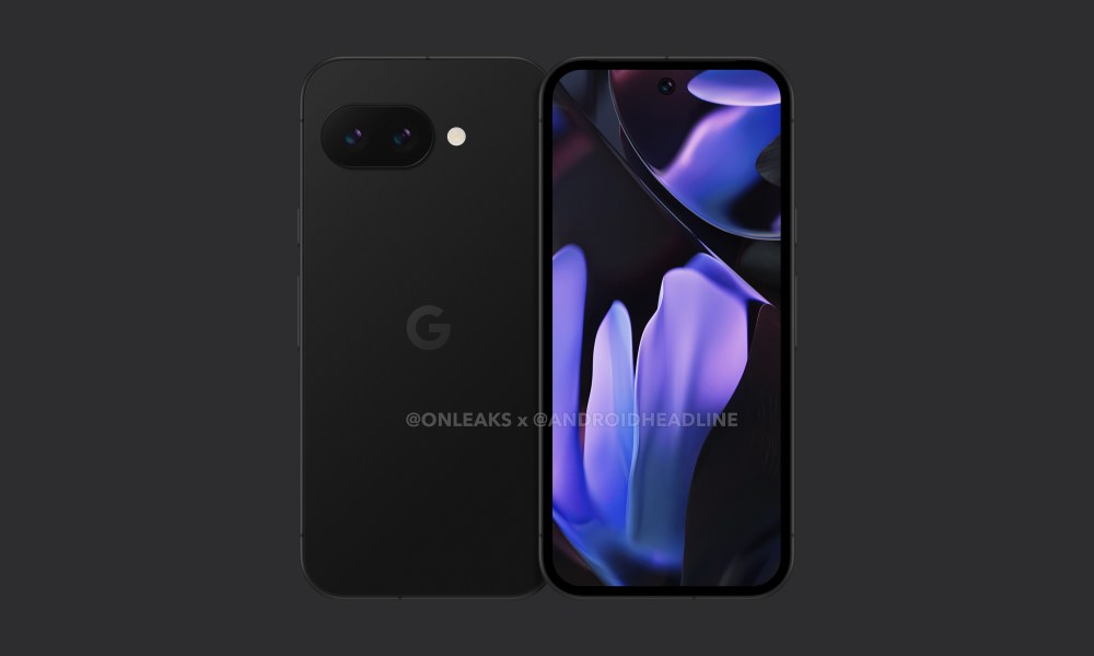 Pixel 9a 5K render.