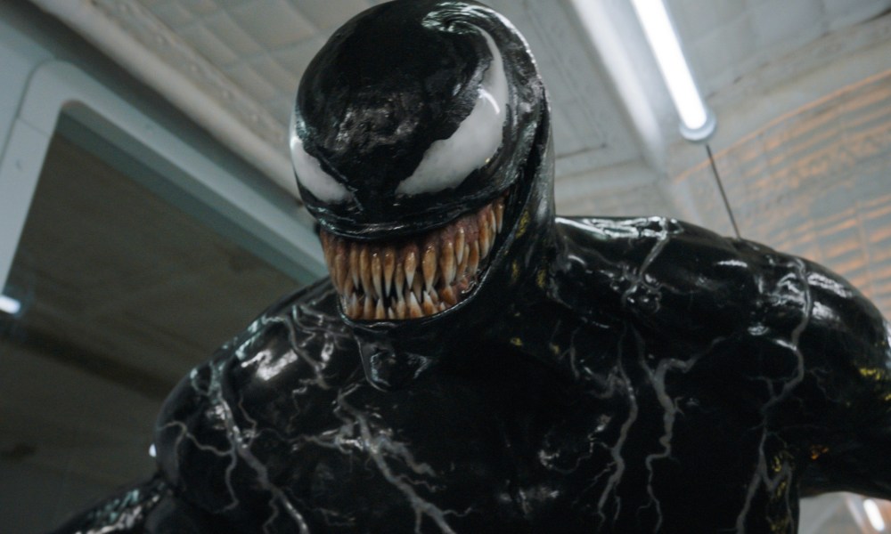 Venom smiles underground in Venom: The Last Dance.