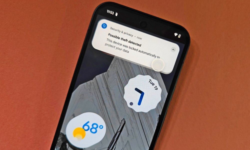 Android Theft Detection on Pixel 9.