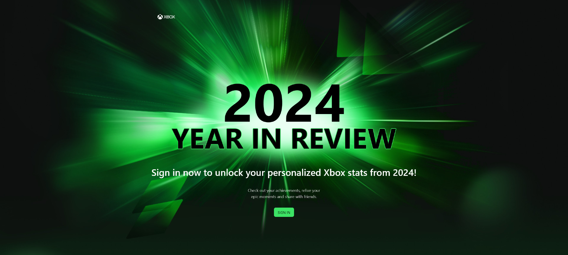 xbox year in review how to