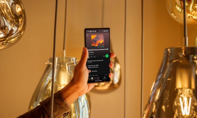 Spotify on an Android device.