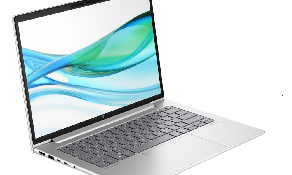 The HP ProBook 445 laptop on a white background.