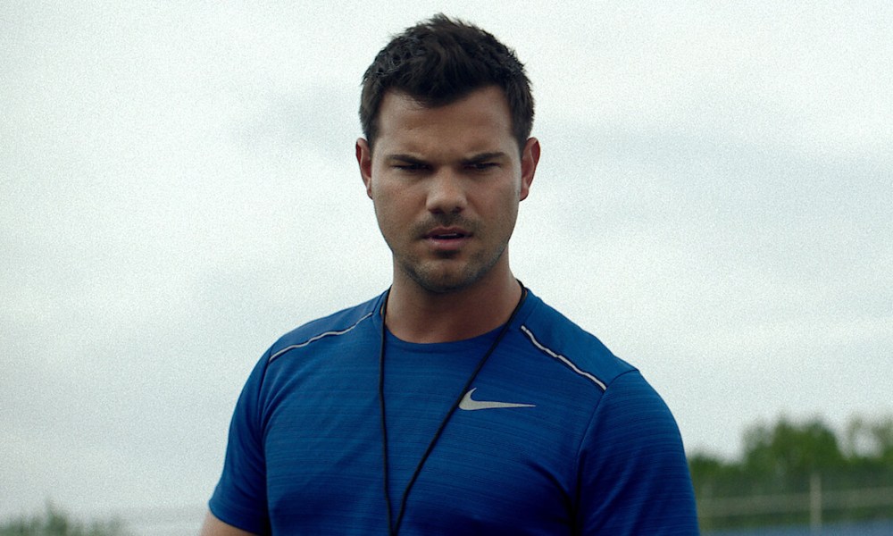 Taylor Lautner in the Netflix original movie Home Team.